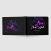 Elegant Evening Wedding Weddenschap Book Gastenboek (Volledig)