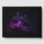 Elegant Evening Wedding Weddenschap Book Gastenboek (Achterkant)