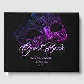 Elegant Evening Wedding Weddenschap Book Gastenboek (Voorkant)