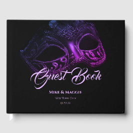 Elegant Evening Wedding Weddenschap Book Gastenboek