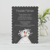 Elegant Event Black Kaart (Staand voorkant)