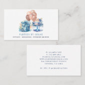 Elegant Event Party Planner Cake Gift Visitekaartje (Voorkant / Achterkant)