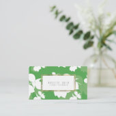 Elegant Event Planner Floral Florist Lemon Silo Visitekaartje (Staand voorkant)