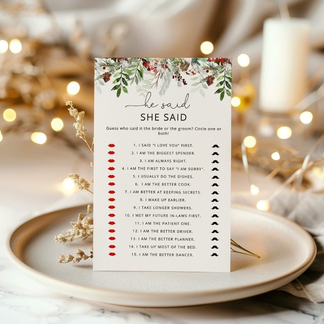 Elegant evergreen Hij zei dat ze een bruidsspel ze (Creator heeft geüpload)