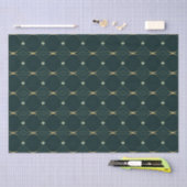 Elegant Evergreen-weefselset Tissuepapier (Craft)