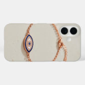 Elegant Evil Eye Bracelet with Gemstones Case-Mate iPhone Case (Achterkant (horizontaal))