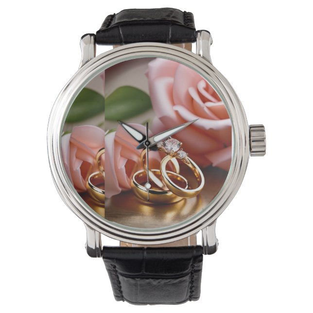 Elegant eWatch met mooi design - Stijlvol Sma Horloge (Voorkant)