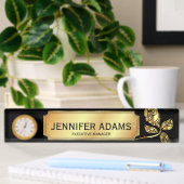 Elegant Executive Manager Gold Roos Flower Naambordje