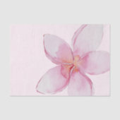 Elegant Exotic Hawaiian Plumeria Flower Tissuepapier (Voorkant)