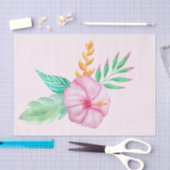 Elegant Exotic Hawaiian Tropical Bouquet Tissuepapier (Craft)