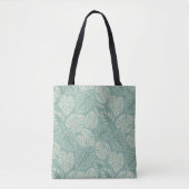 Elegant Exotic Painted Monsteras Tote Bag (Voorkant)