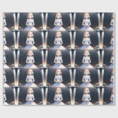 Elegant extravaganza: Anime Verjaardag Bliss Cadeaupapier (Vlak)