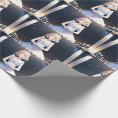 Elegant extravaganza: Anime Verjaardag Bliss Cadeaupapier (Hoek)