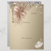 Elegant Extravaganza Details Directie Kaart (Voorkant / Achterkant)