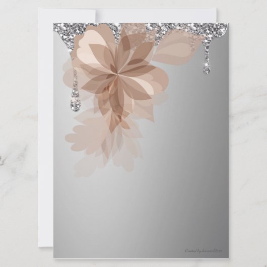 Elegant Extravaganza Details Directie Kaart (Achterkant)