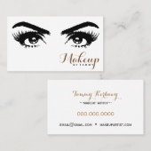 Elegant Eyes sluit de professionele marktartiest a Visitekaartje (Voorkant / Achterkant)