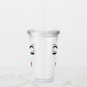 Elegant Face Acryl Drinkbeker (Rechts)
