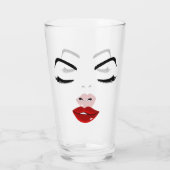 Elegant Face Glas (Achterkant)