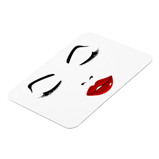 Elegant Face Magneet (Linkerzijde)