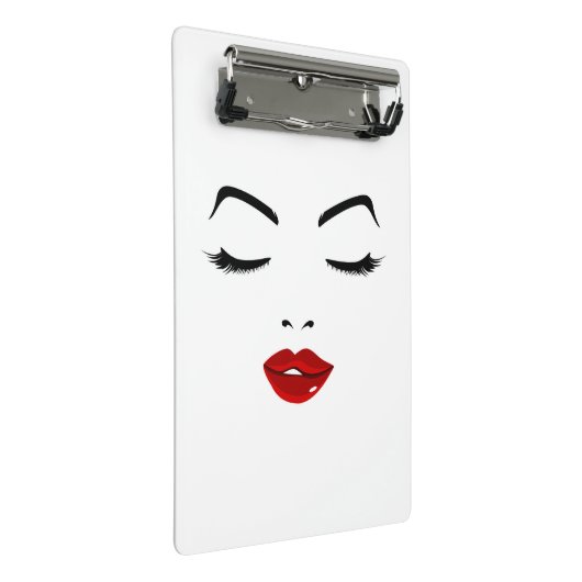 Elegant Face Mini Klembord (Schuin)