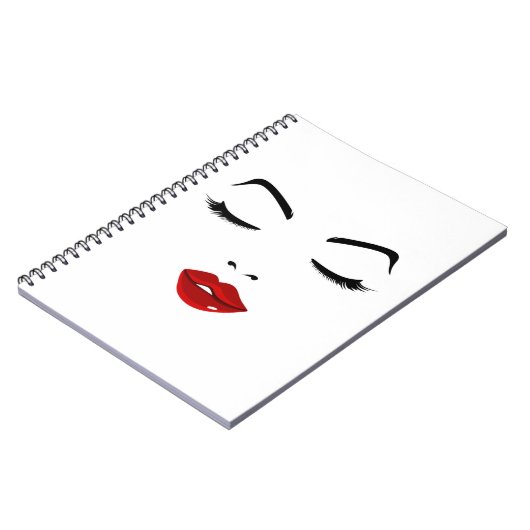 Elegant Face Notitieboek (Linkerzijde)