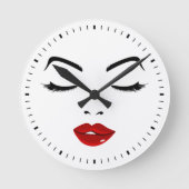 Elegant Face Ronde Klok (Voorkant)