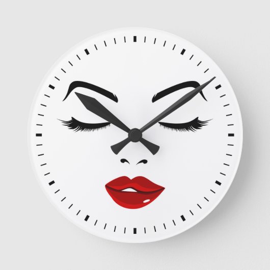 Elegant Face Ronde Klok (Voorkant)