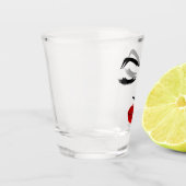 Elegant Face Shot Glas (Links)
