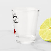 Elegant Face Shot Glas (Rechts)