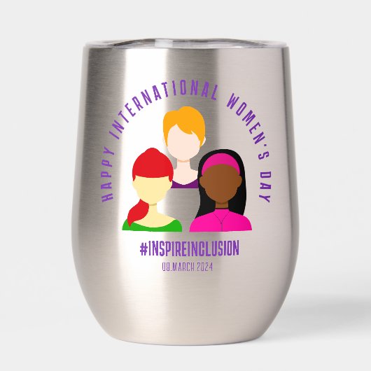 Elegant Faces Internationale Vrouwendag 8 maart (Achterkant)