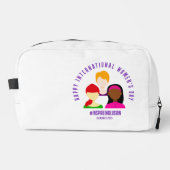 Elegant Faces Internationale Vrouwendag 8 maart Toilettasje (Voorkant)