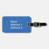 Elegant Fairy Butterfly Wings Golden Dress Bagagelabel (Voorkant horizontaal)