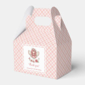 Elegant Fairy Girl Blush Floral Birthday Favor Box Bedankdoosjes (Voorkant Zijde)