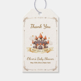 Elegant Fairytale Prince Castle Baby Shower Cadeaulabel