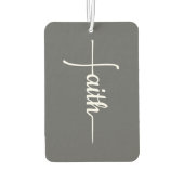 Elegant Faith Cross Car Luchtverfrisser (Achterkant)