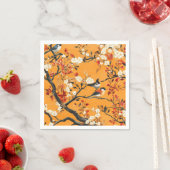 Elegant Fall Chinoiserie Paper Plate Servet (Insitu)