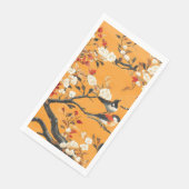 Elegant Fall Chinoiserie Paper Plate Servet (Hoek)