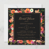 Elegant Fall Colors Vrijgezellenfeest Kaart (Voorkant)