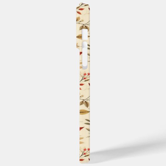 Elegant Fall Floral Pattern Case-Mate iPhone Case (Achterkant / Links)