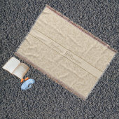 Elegant Fall Leaves | Custom Minimalist Farmhouse Deken