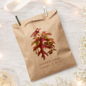 Elegant Fall leveert aangepaste bruiloft Favor Bag Bedankzakje (Geknipt)