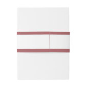 Elegant Falling Stars, Baby shower Uitnodigingen Wikkel (Achterkant Voorbeeld)