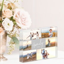 Elegant familiefotoblock