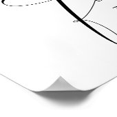 Elegant Family 16x20 3 Foto Collage Poster (Hoek)