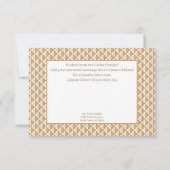 Elegant Family Foto Custom "Happy Herfst" (Achterkant)