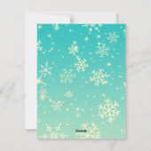 Elegant Family Holiday Present I Christmas Tree Feestdagenkaart (Achterkant)