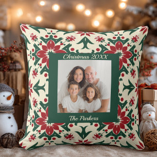 Elegant Family - Kerstfeest Kussen
