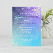 Elegant Fancy 15e verjaardag Quinceañera Kaart (Staand voorkant)