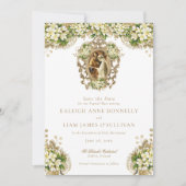 Elegant  Fancy Script Foto Bruiloft Save The Date (Voorkant)