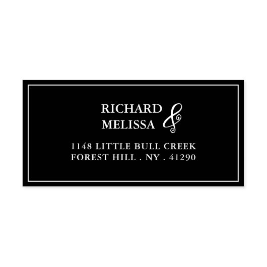 Elegant & Fancy Zelfinktende Stempel (Design)